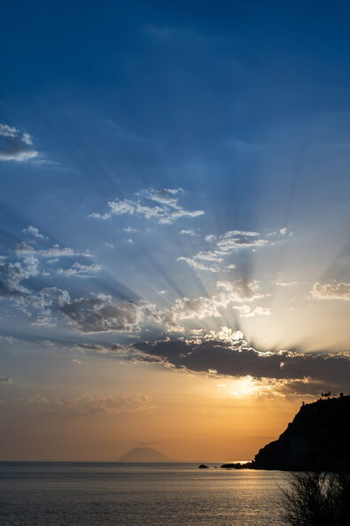 Capo Vaticano Mare Tramonto Stromboli di Ricadi
