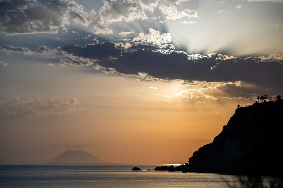 Capo Vaticano Mare Tramonto Stromboli di Ricadi