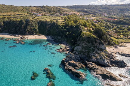 Spiaggia Paradiso Sub Mare Scogli di Zambrone